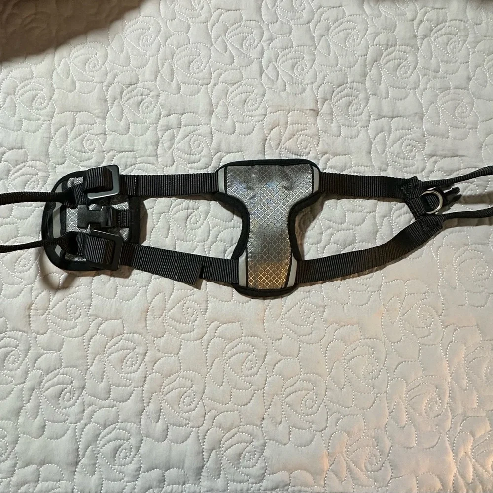 Top Paw Black and Gray Dog Harness